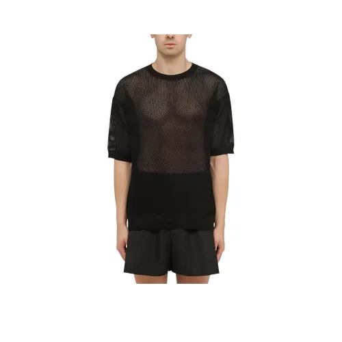 PRADA Мужские черные T-рубашки