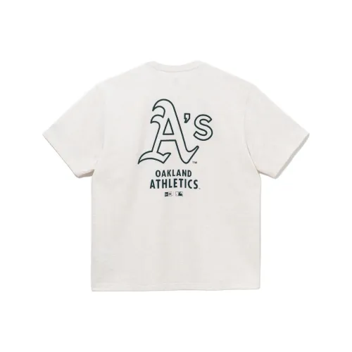 New Era x MLB Base Logo SS24 T-Shirt Unisex Oatmeal