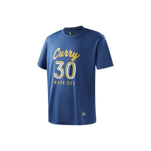 NBA Player Рекомендуемый размер Коллекция Stephen Curry Футболка Унисекс Темно-синий