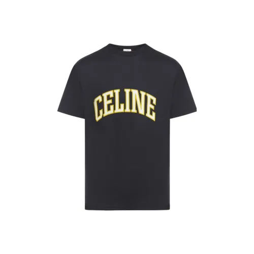CELINE SS24 T Рубашка Мужская Черная