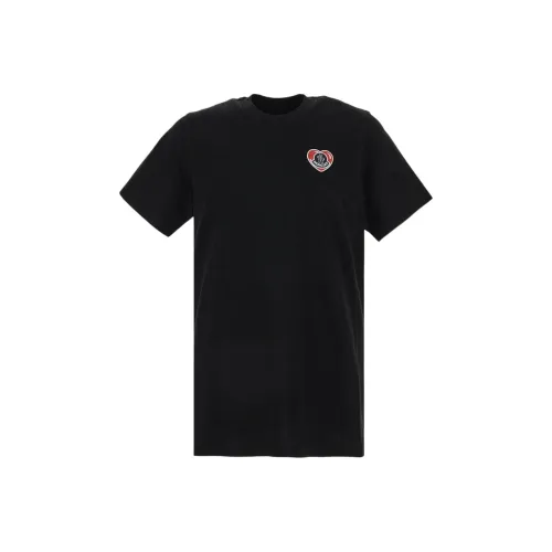 MONCLER Мужские черные T-рубашки