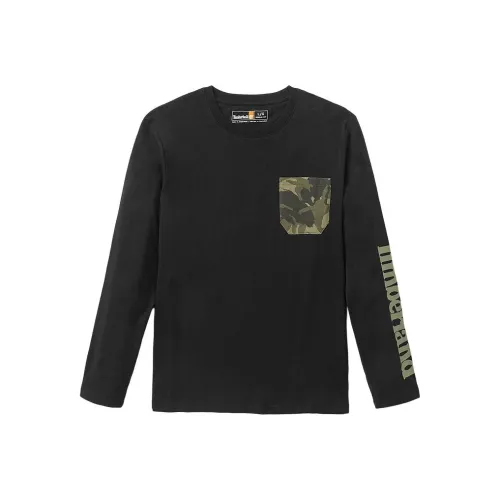 Timberland Набор с короткими рукавами мужская рубашка черного цвета