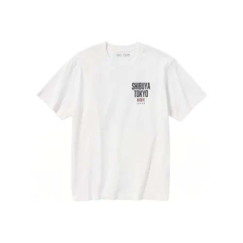 UNIQLO X Заклятие «сжать обруч» Fight Co SERIES Белая Унисекс Футболка