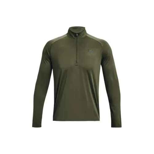 Under Armour T-Shirt Мужской Зеленый