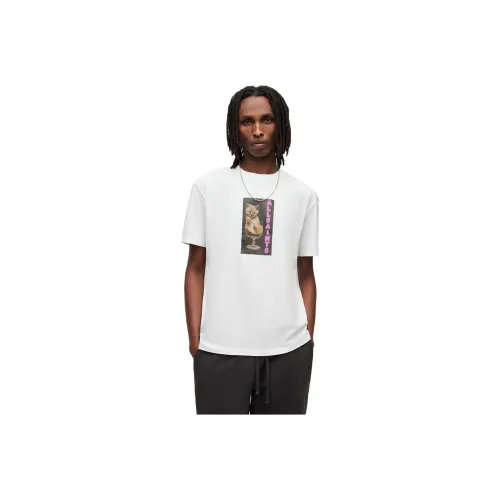 ALLSAINTS Optic Белый Мужская Рубашка T