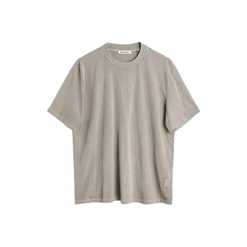 OUR LEGACY Серый Мужской T-Рубашки