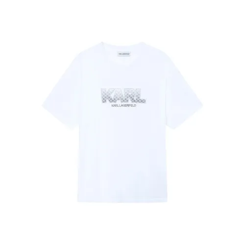 KARL LAGERFELD / Karl Lagerfeld Jeans Белый Унисекс T-рубашки