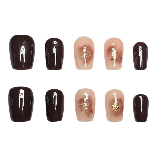 Rui Jin RUIJIN Карамельный Орех Короткий Однотонный Jump Цвет 16мм