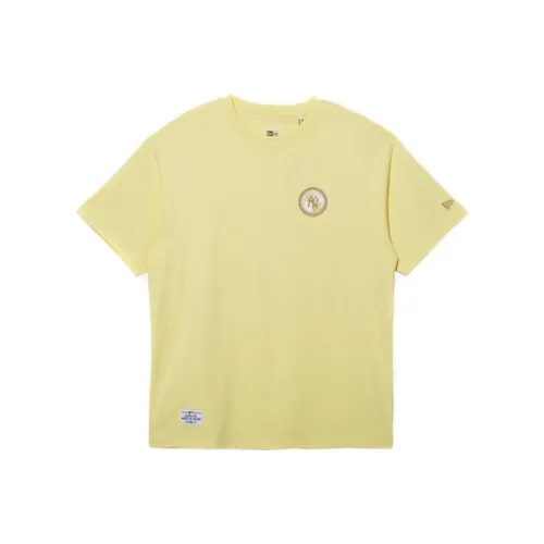 New Era Желтая Унисекс Футболка