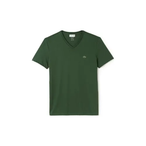 LACOSTE Зеленые Мужские Футболки