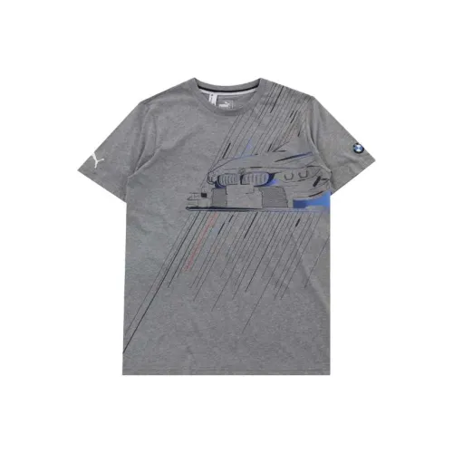 PUMA BMW Серый Мужской T-Рубашки