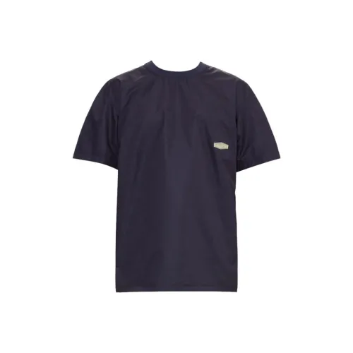 WOOYOUNGMI Морской синий Мужская T-рубашка