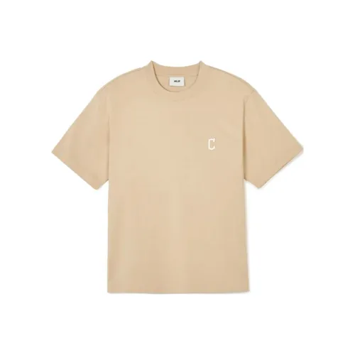 MLB SS24 T Рубашка Унисекс Абрикос