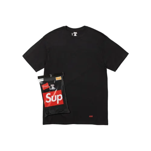 Supreme FW23 Осенне-зимняя коллекция T-рубашка унисекс 3 упаковки