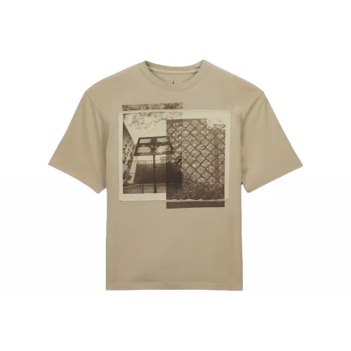 Джордан Bephies Beauty Supply T-Shirt Азиатская версия Мужской Хаки