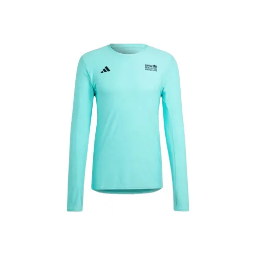 Adidas Marathon 20 Синий Мужская Футболка