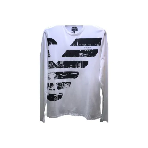 ARMANI JEANS Белая Унисекс Футболка
