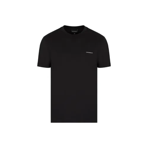 EMPORIO ARMANI Черные Мужские T-Рубашки