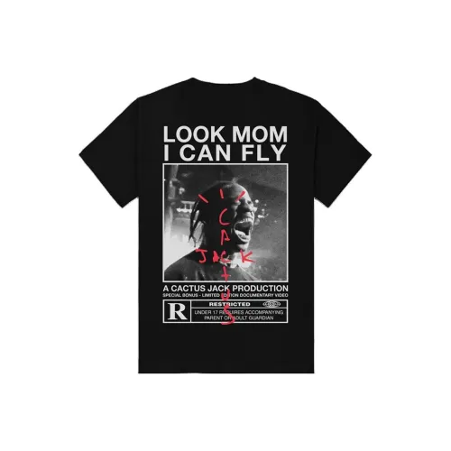 Travis Scott Черные Мужские T-Рубашки