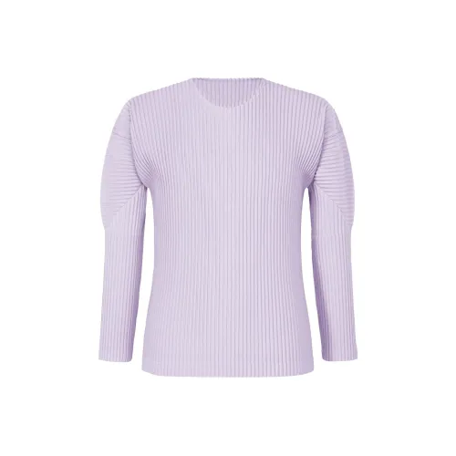 ISSEY MIYAKE Ежемесячный Цвет Февраль T Рубашка Мужская Лаванда