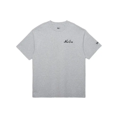 New Era Серый Унисекс Футболка