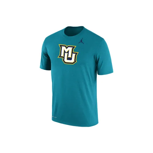 JORDAN Бирюзовый Мужской T-Рубашки