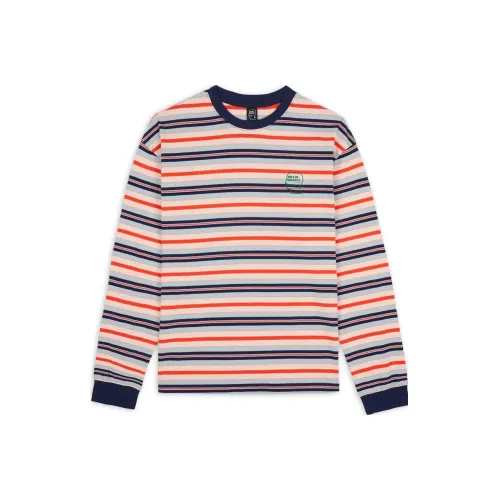 Brain Dead Co-brand Темно-синие Многоцветные Мужские T-рубашки