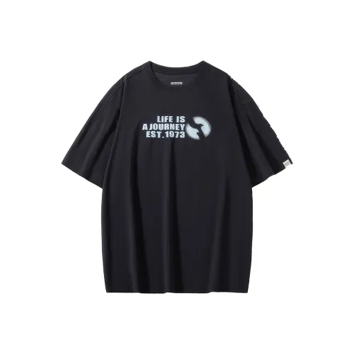 OUTDOOR PRODUCTS Мужские черные футболки