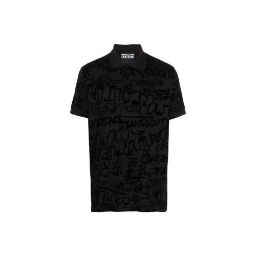 VERSACE JEANS COUTURE Рубашка Мужская Черная