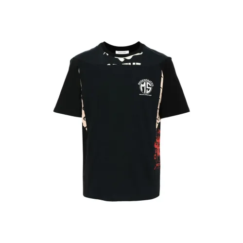 Marine Serre SS24 T Рубашка Мужская Черная