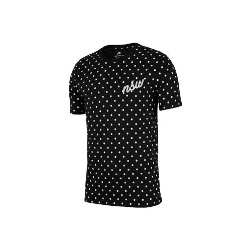 Nike Мужские черные футболки