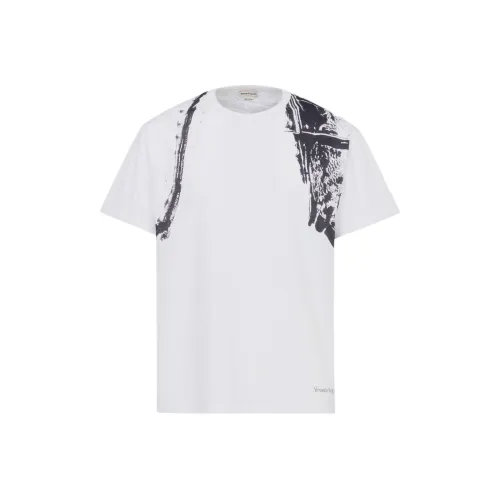 Alexander McQueen Рубашка Мужская Белая