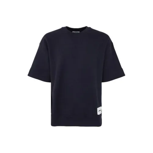 JIL SANDER Морской Синий Мужская T-Рубашка