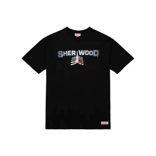 MITCHELL NESS x Sherwood Hockey SS24 T-Shirt Унисекс Черный
