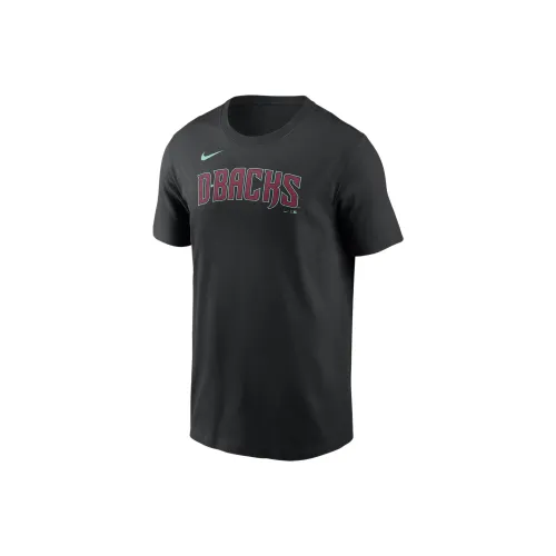 nike Arizona Diamondbacks Fuse Wordmark T-Shirt Мужской Черный