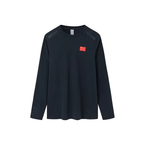 ANTA T-Shirt Мужской цвет Ночной Морской Черный