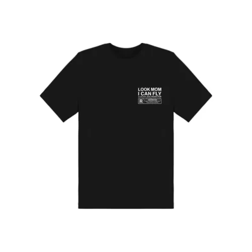 Travis Scott Мужские Черные T-Рубашки