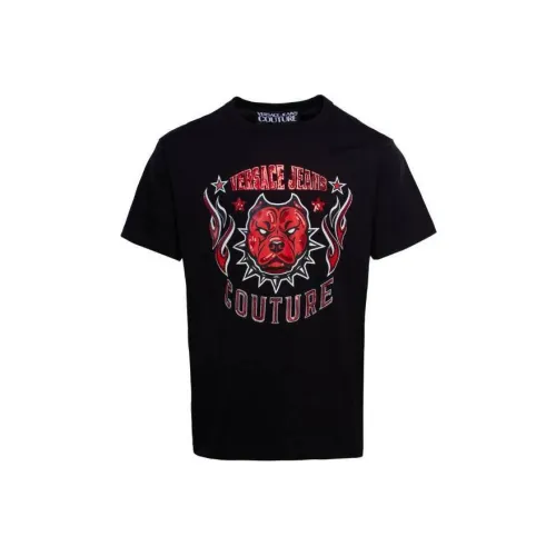 VERSACE JEANS COUTURE Рубашка Мужская Черная