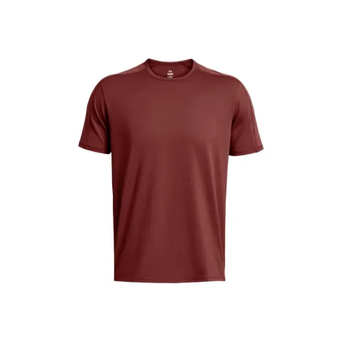 Under Armour T-Shirt Мужской Темно-Красный