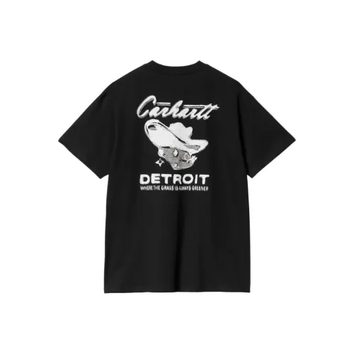 Carhartt WIP SS24 Зеленый Grass T Рубашка T Рубашка Мужская Черная