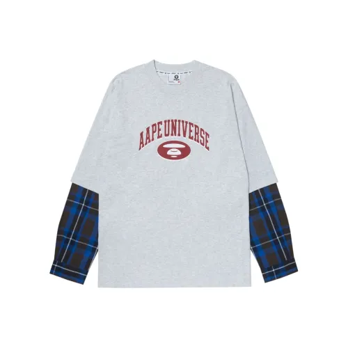 AAPE Белый WH2 Мужская T-рубашка