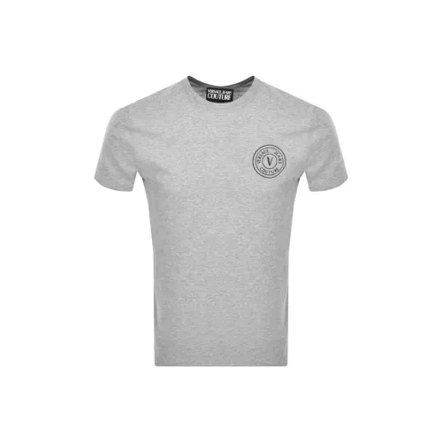 VERSACE JEANS COUTURE Серый Мужской T-Рубашки