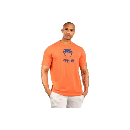 VENUM T-Shirt Унисекс Оранжевый Морской Синий