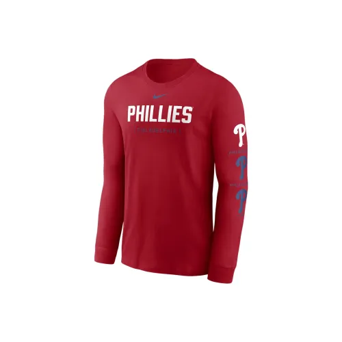 nike Philadelphia Phillies Repeater T Рубашка Мужская Красная
