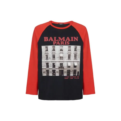 BALMAIN Многоцветные Унисекс Т-рубашки