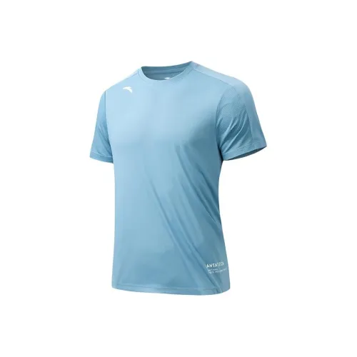 ANTA Variety Тренировки Коллекция T Рубашка Мужская Небесно-голубая