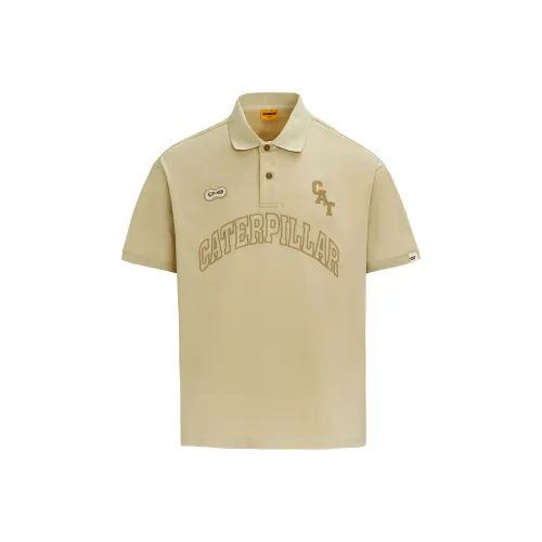 CAT SS24 T Рубашка Мужская Хаки Зеленая