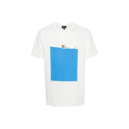 A.P.C. Joint Paragraph Белая Мужская Рубашка T