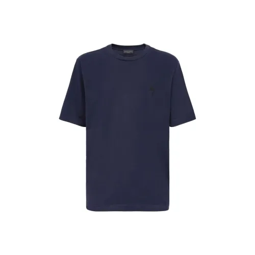 GIUSEPPE ZANOTTI Морской Синий Мужская T-Рубашка
