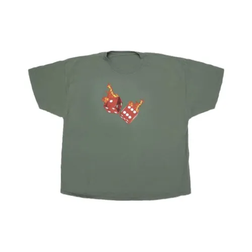 Travis Scott Зеленый Мужской T-Рубашки